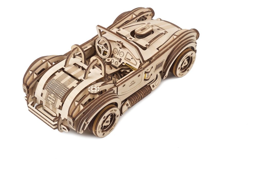 Ugears Wooden Model Kit Drift Cobra Racing Car
