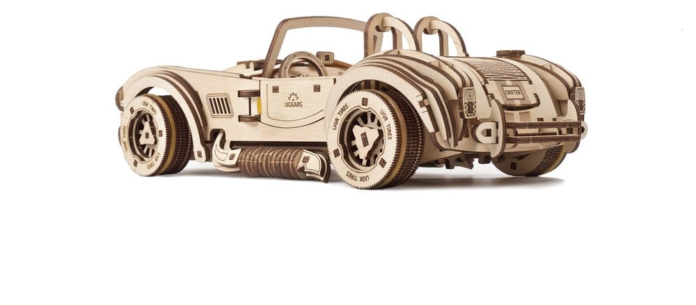 Ugears Wooden Model Kit Drift Cobra Racing Car
