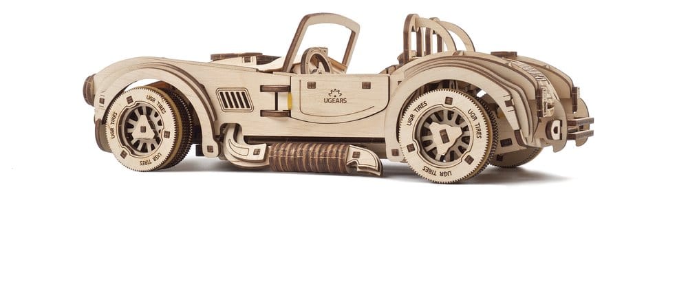 Ugears Wooden Model Kit Drift Cobra Racing Car