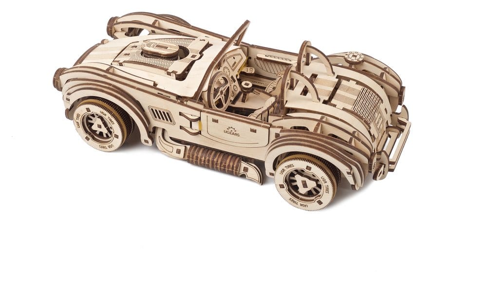 Ugears Wooden Model Kit Drift Cobra Racing Car