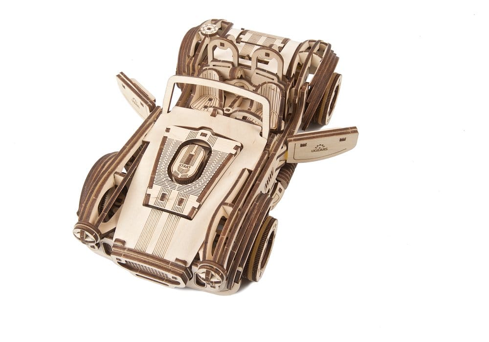 Ugears Wooden Model Kit Drift Cobra Racing Car