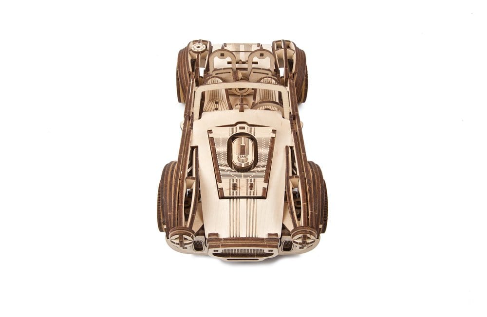Ugears Wooden Model Kit Drift Cobra Racing Car