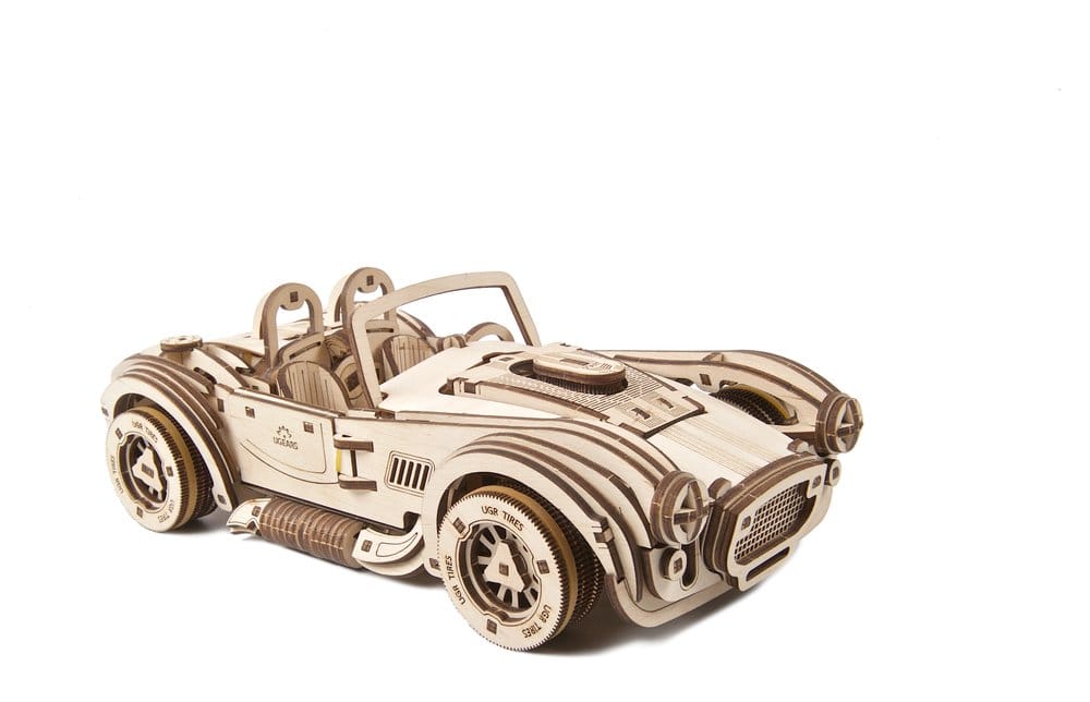 Ugears Wooden Model Kit Drift Cobra Racing Car