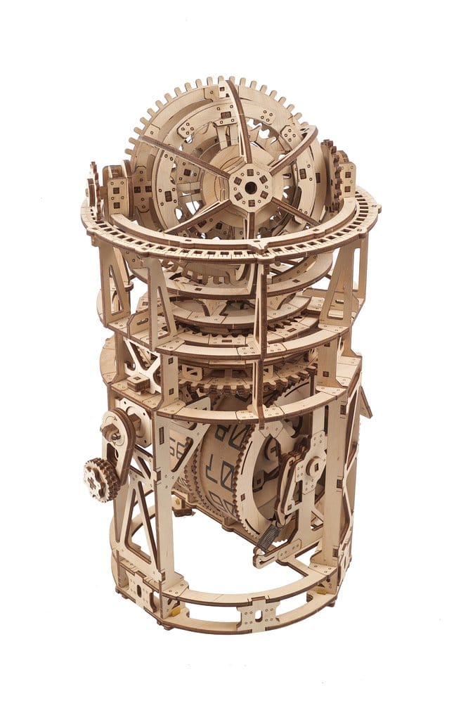 Ugears Wooden Model Kit Sky Watcher Tourbillon Table Clock