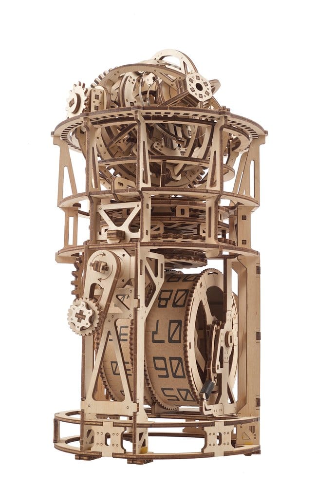Ugears Wooden Model Kit Sky Watcher Tourbillon Table Clock