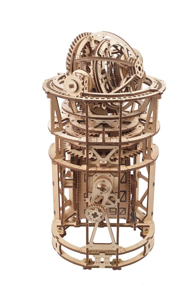 Ugears Wooden Model Kit Sky Watcher Tourbillon Table Clock
