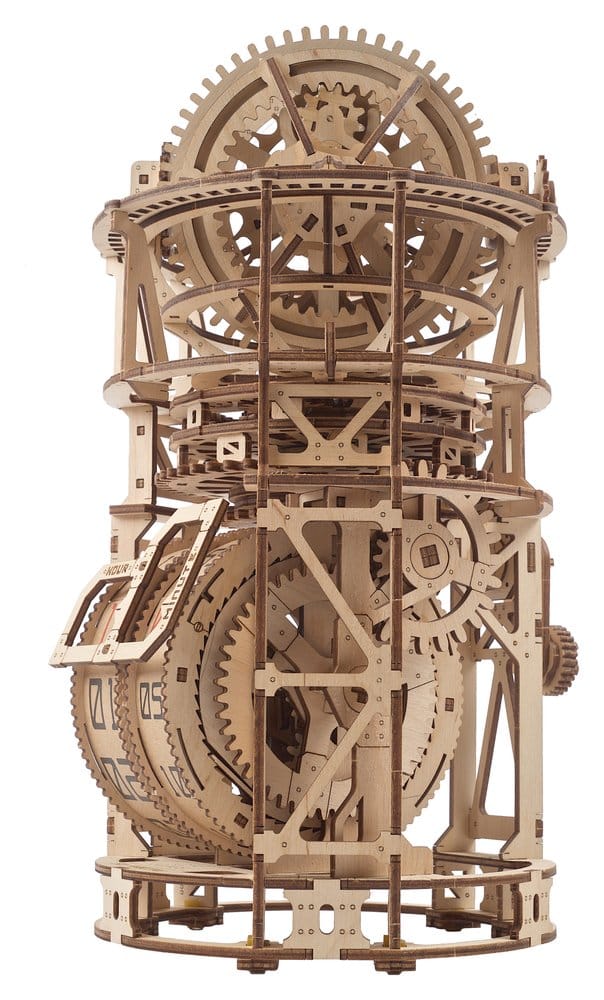 Ugears Wooden Model Kit Sky Watcher Tourbillon Table Clock