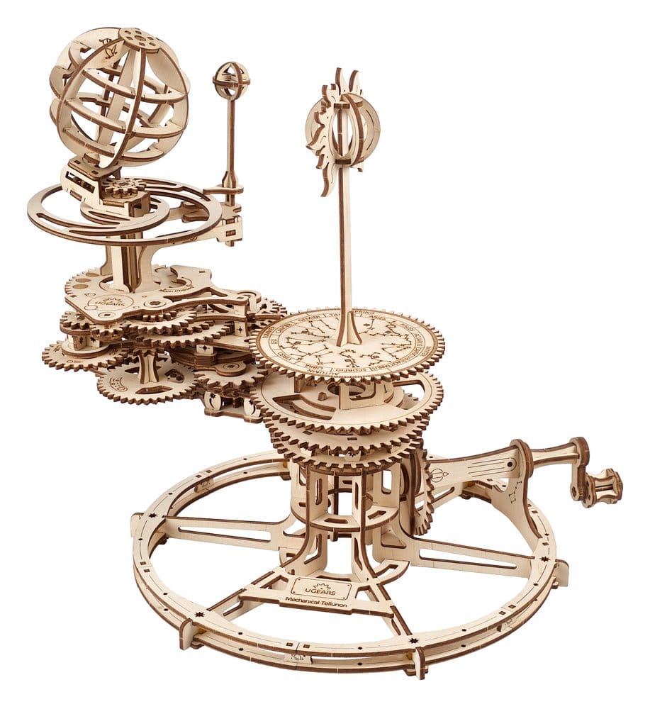 Ugears Wooden Model Kit Mechanical Tellurion