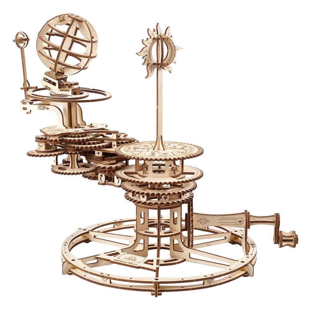 Ugears Wooden Model Kit Mechanical Tellurion