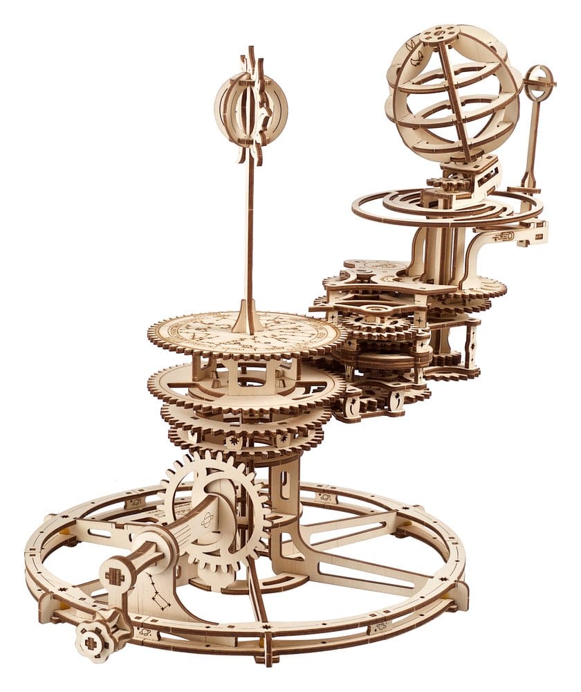 Ugears Wooden Model Kit Mechanical Tellurion