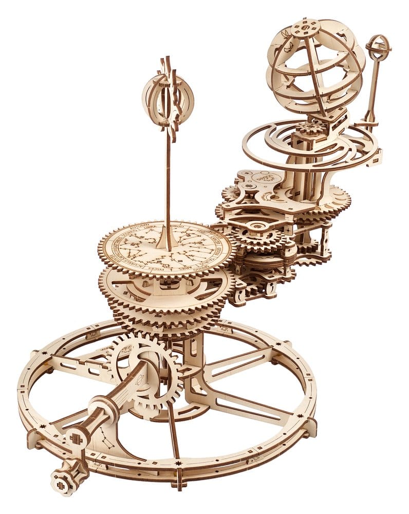 Ugears Wooden Model Kit Mechanical Tellurion