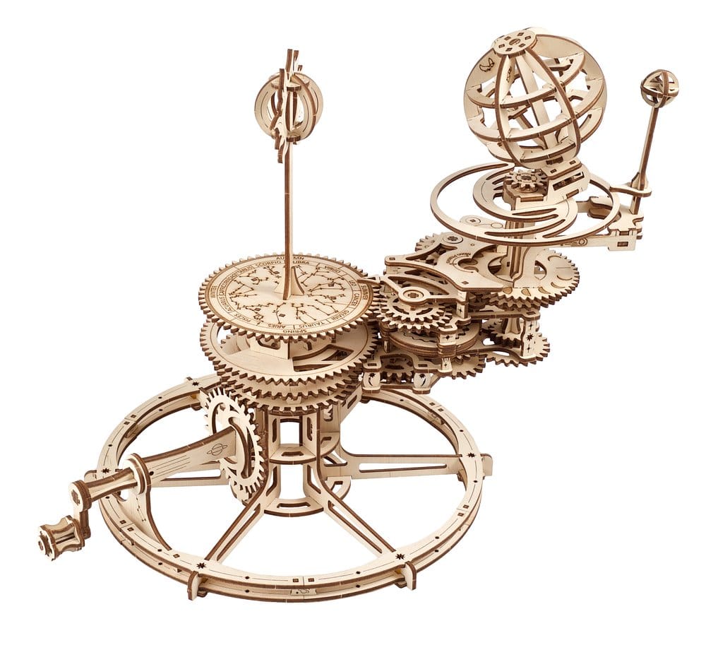 Ugears Wooden Model Kit Mechanical Tellurion