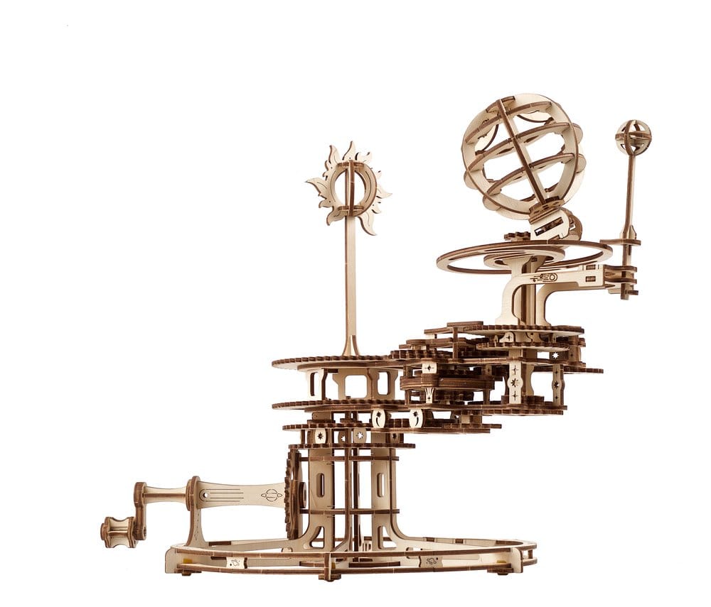 Ugears Wooden Model Kit Mechanical Tellurion