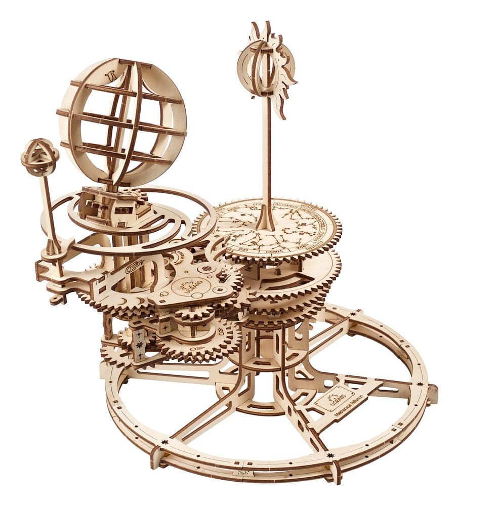 Ugears Wooden Model Kit Mechanical Tellurion