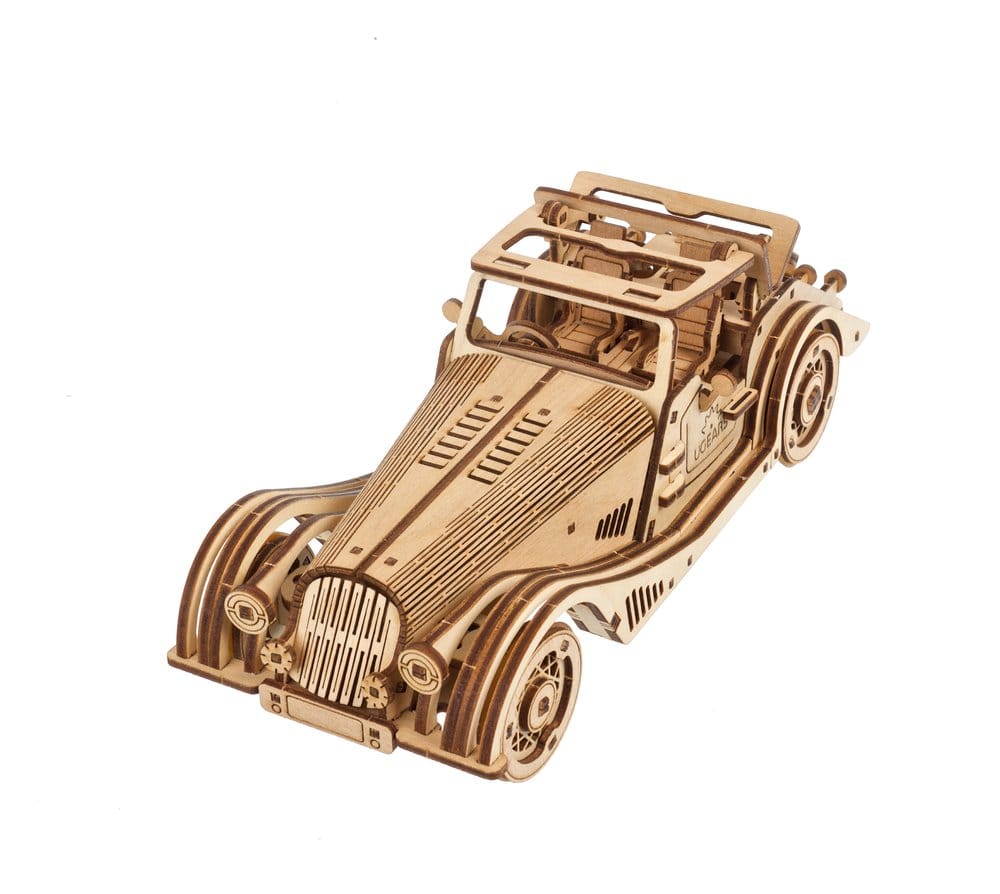 Ugears Wooden Model Kit Sports Car Rapid Mouse