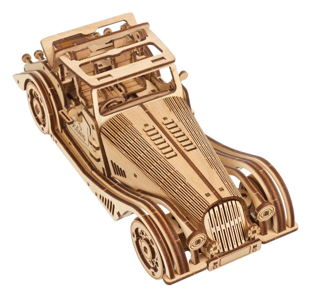 Ugears Wooden Model Kit Sports Car Rapid Mouse