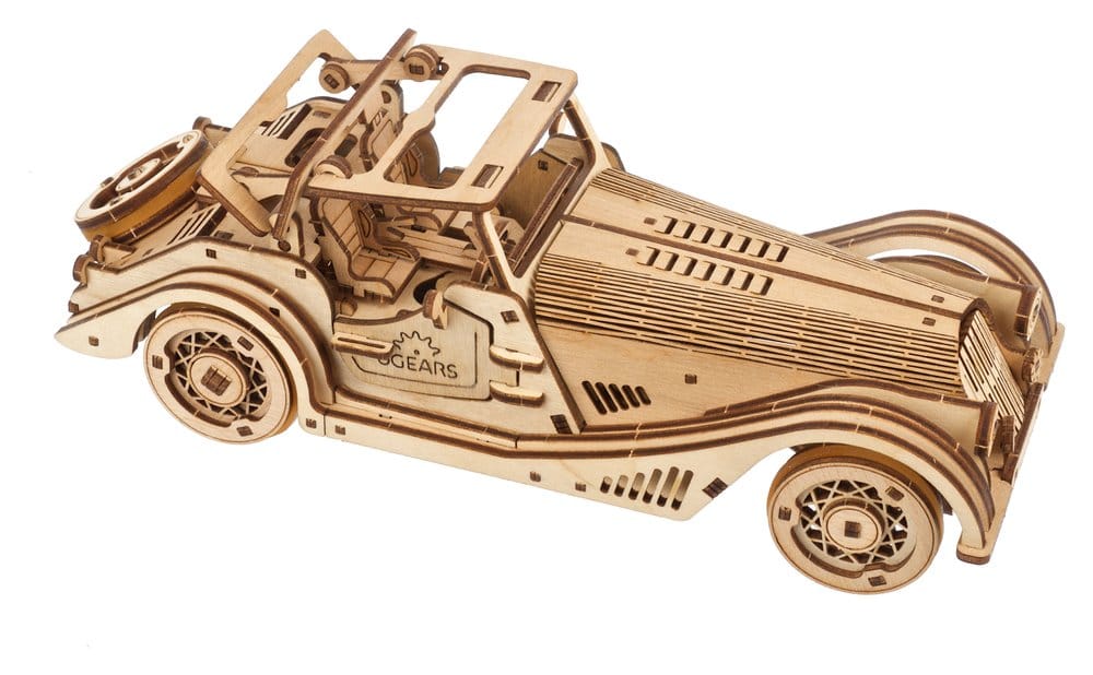 Ugears Wooden Model Kit Sports Car Rapid Mouse