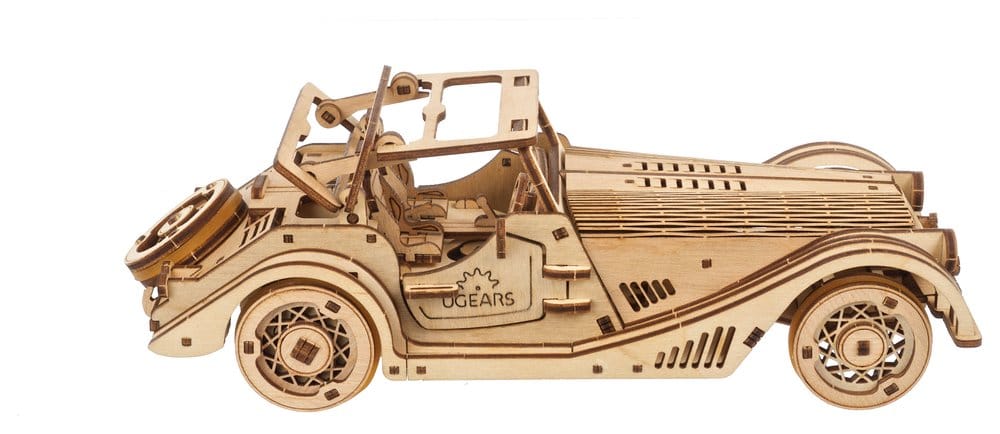 Ugears Wooden Model Kit Sports Car Rapid Mouse