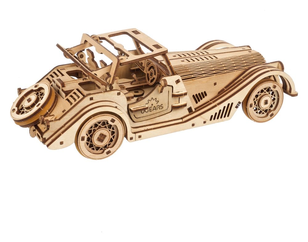 Ugears Wooden Model Kit Sports Car Rapid Mouse