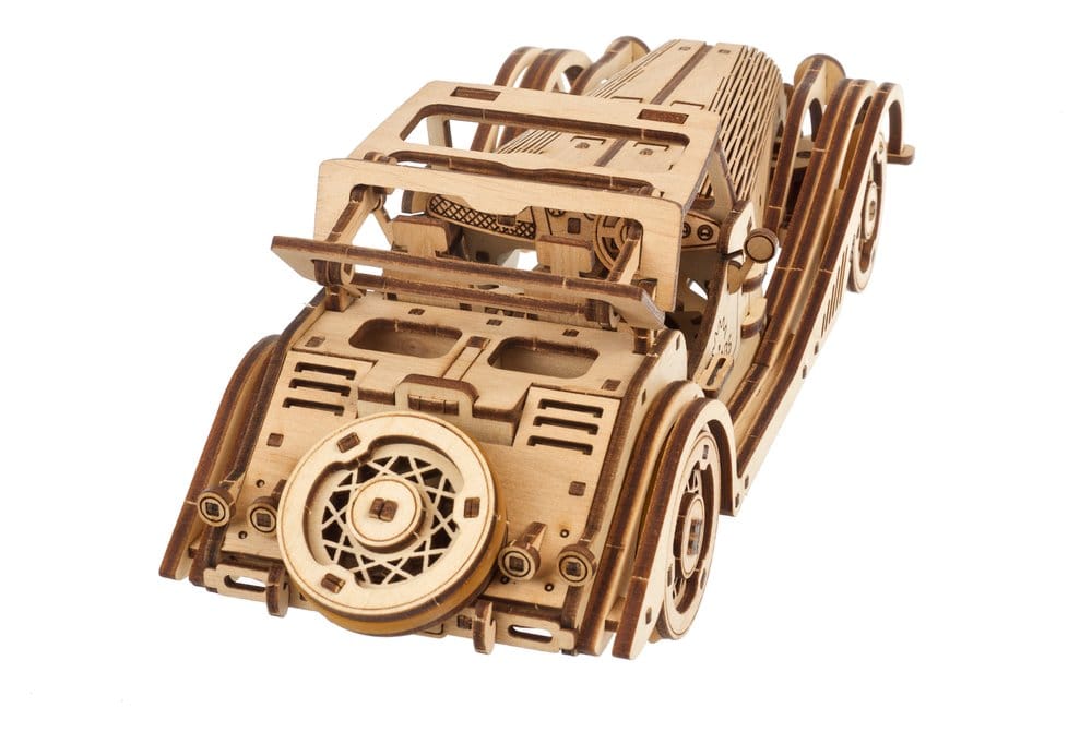 Ugears Wooden Model Kit Sports Car Rapid Mouse