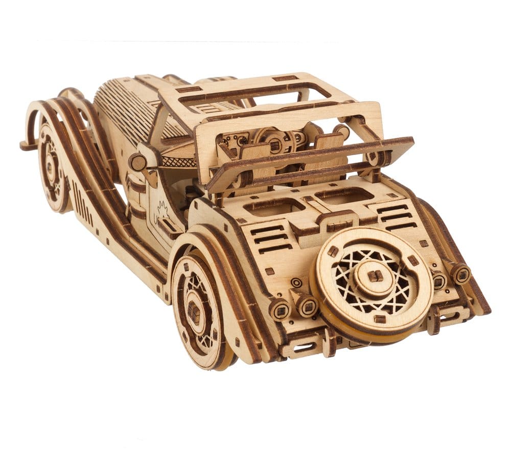 Ugears Wooden Model Kit Sports Car Rapid Mouse
