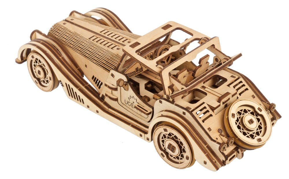 Ugears Wooden Model Kit Sports Car Rapid Mouse
