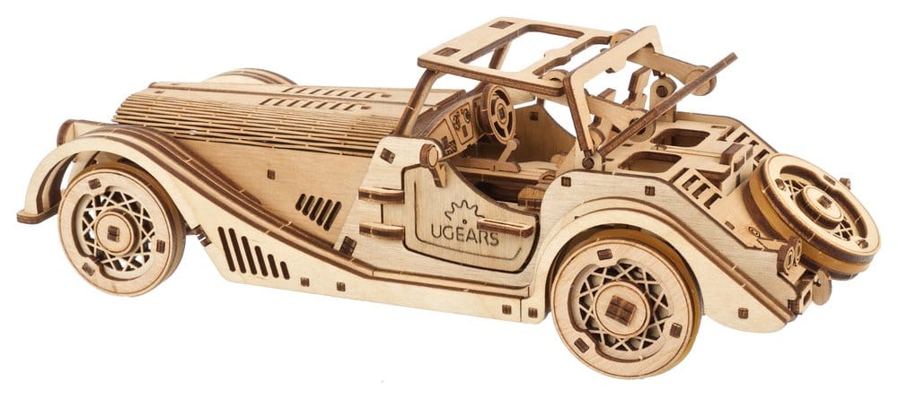 Ugears Wooden Model Kit Sports Car Rapid Mouse