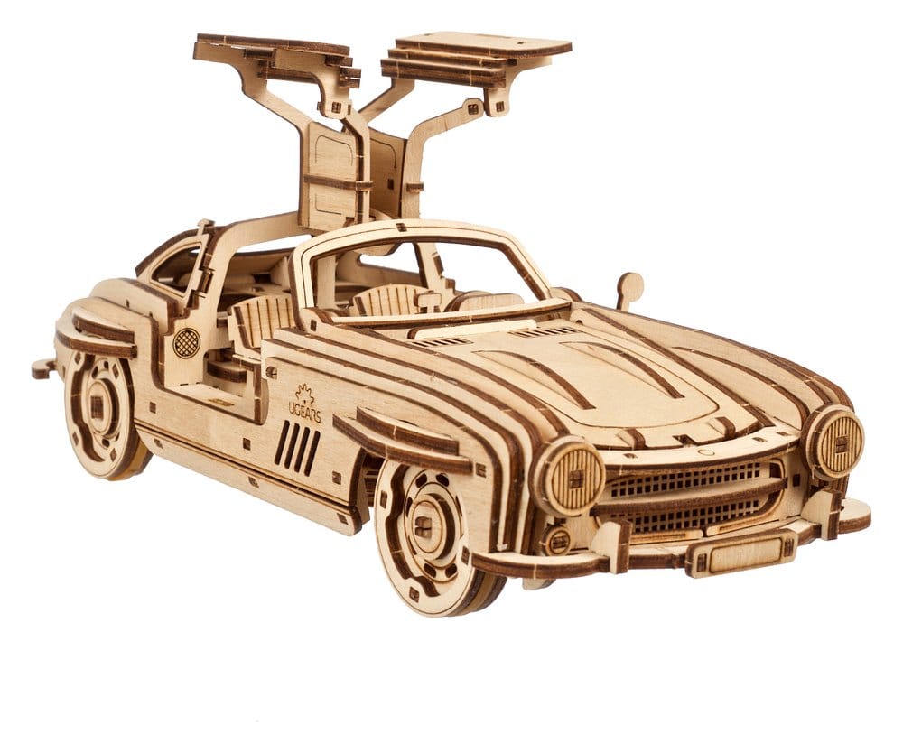 Ugears Wooden Model Kit Winged Sports Coupe