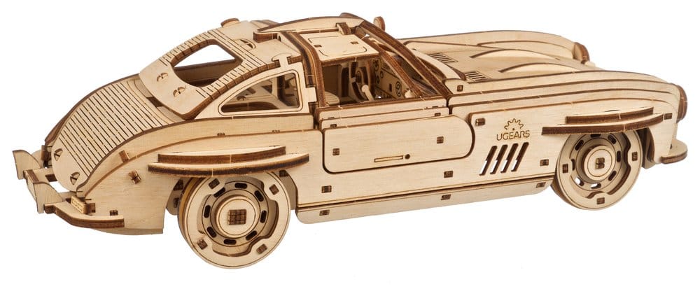 Ugears Wooden Model Kit Winged Sports Coupe