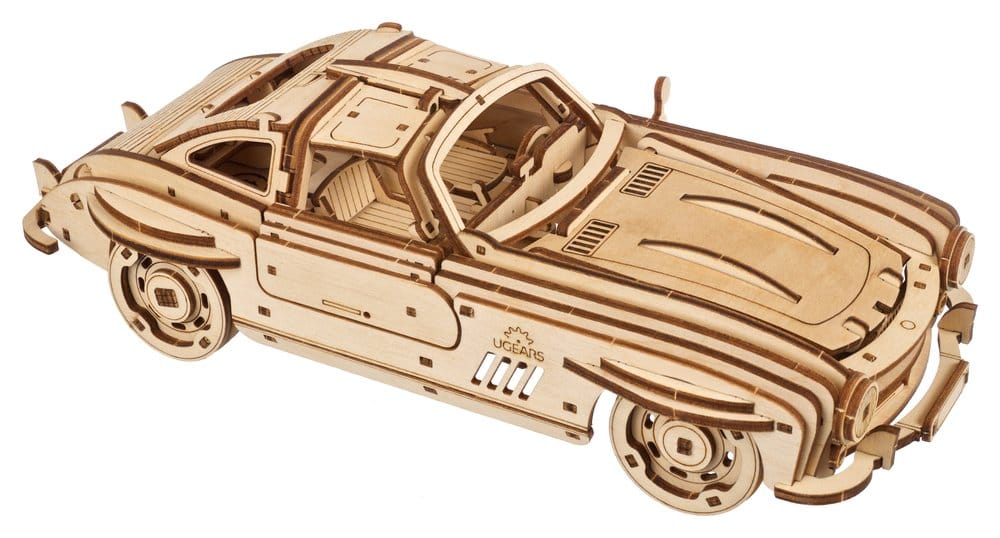 Ugears Wooden Model Kit Winged Sports Coupe