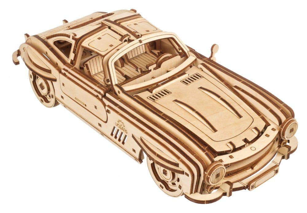 Ugears Wooden Model Kit Winged Sports Coupe