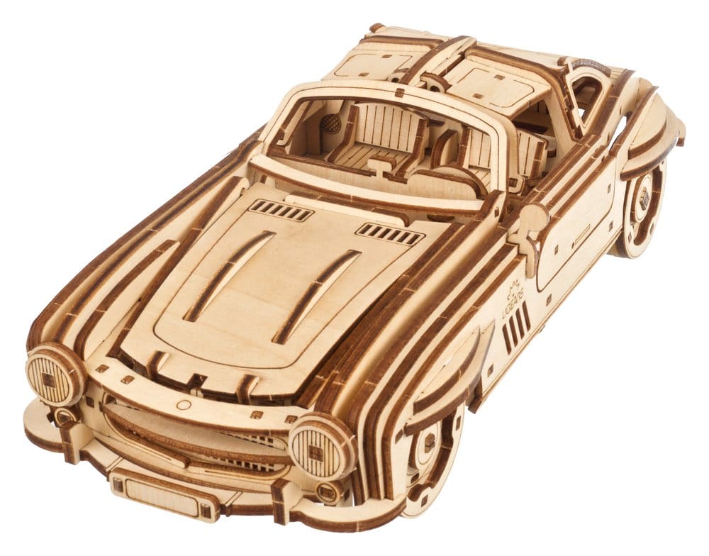 Ugears Wooden Model Kit Winged Sports Coupe