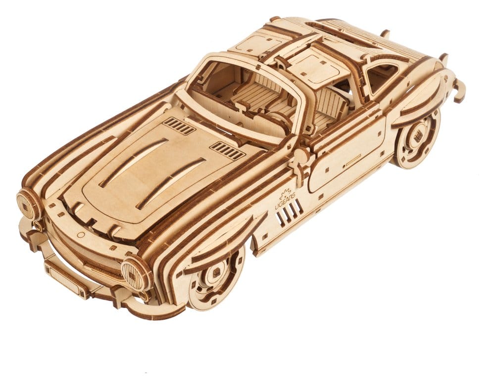 Ugears Wooden Model Kit Winged Sports Coupe