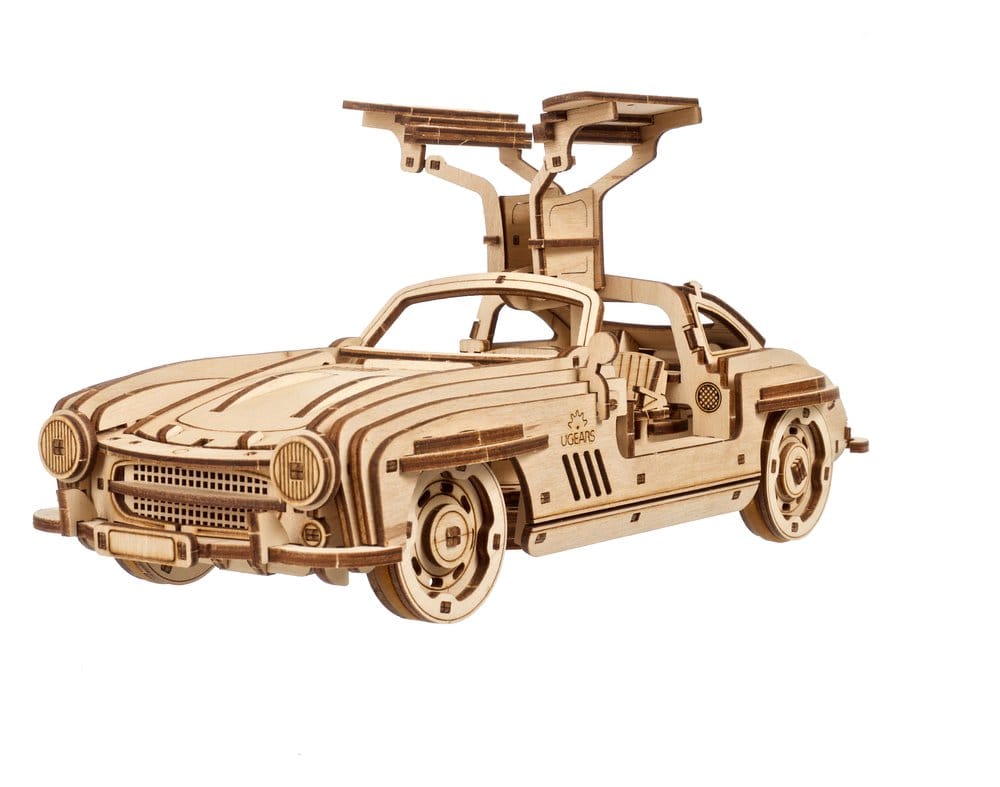 Ugears Wooden Model Kit Winged Sports Coupe