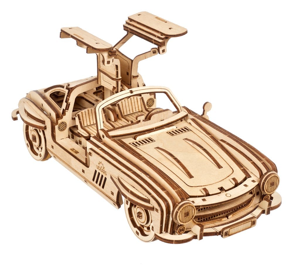 Ugears Wooden Model Kit Winged Sports Coupe