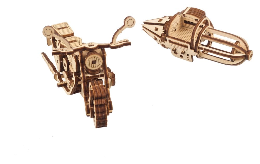 Harry Potter Wooden Model Kit Hagrid's Flying Motorbike