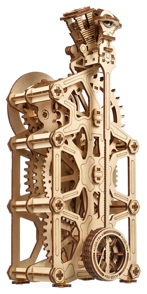 Ugears Wooden Model Kit Engine Clock
