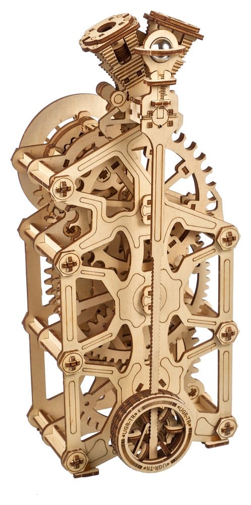 Ugears Wooden Model Kit Engine Clock
