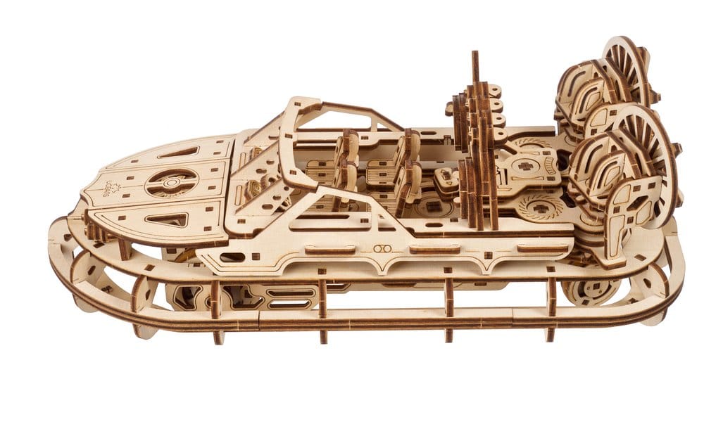 Ugears Wooden Model Kit Rescue Hovercraft