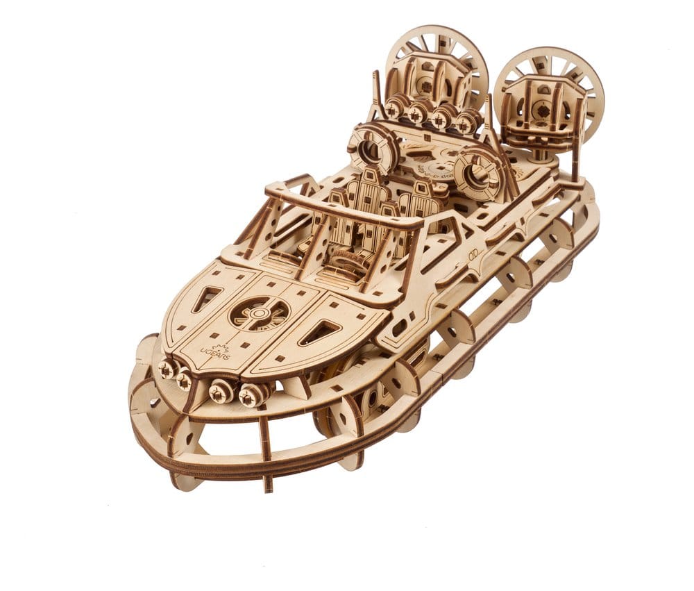 Ugears Wooden Model Kit Rescue Hovercraft
