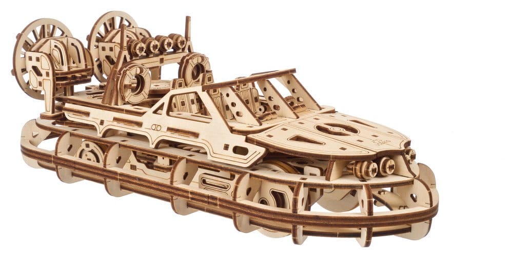 Ugears Wooden Model Kit Rescue Hovercraft