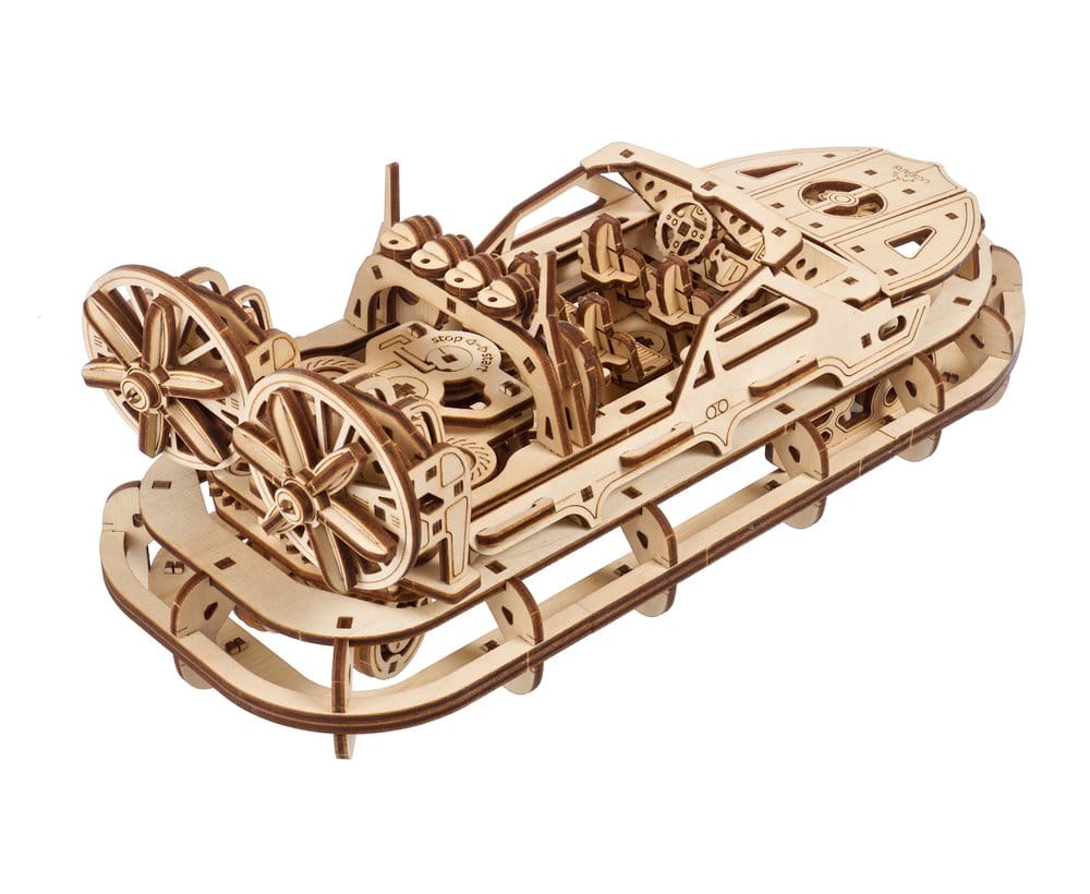 Ugears Wooden Model Kit Rescue Hovercraft