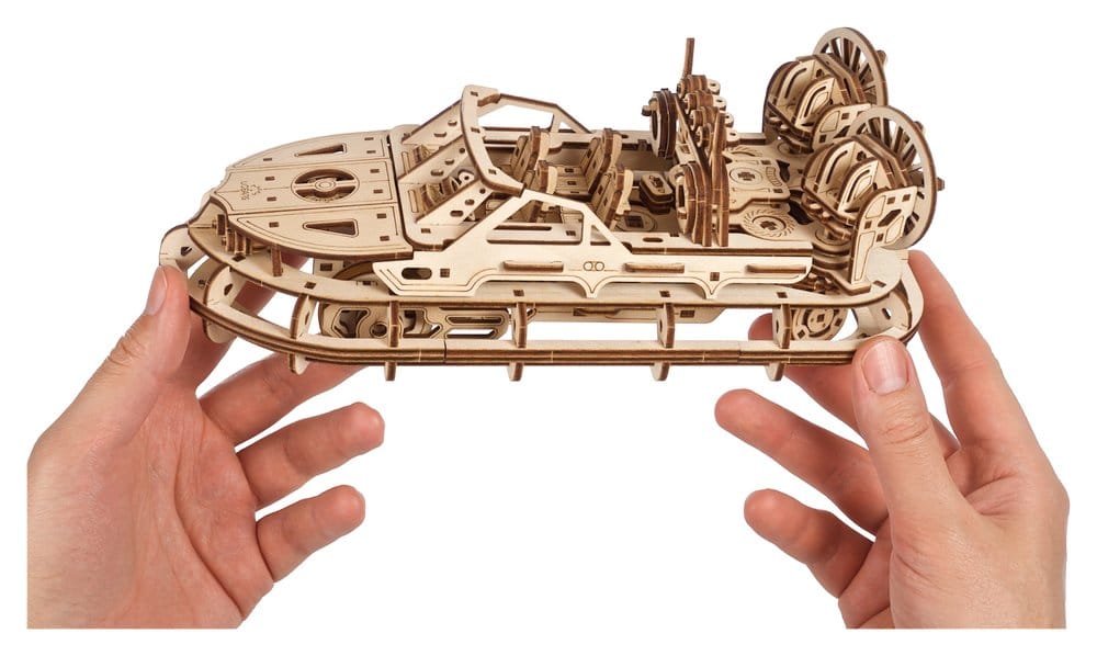 Ugears Wooden Model Kit Rescue Hovercraft