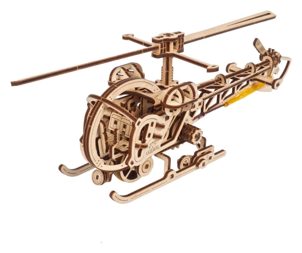 Ugears Wooden Model Kit Mini Helicopter
