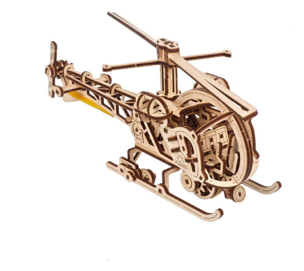Ugears Wooden Model Kit Mini Helicopter