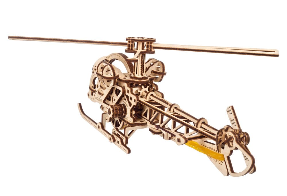 Ugears Wooden Model Kit Mini Helicopter