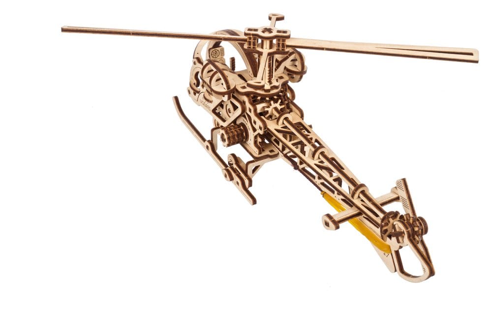 Ugears Wooden Model Kit Mini Helicopter
