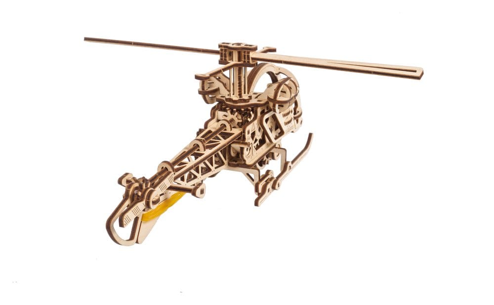 Ugears Wooden Model Kit Mini Helicopter