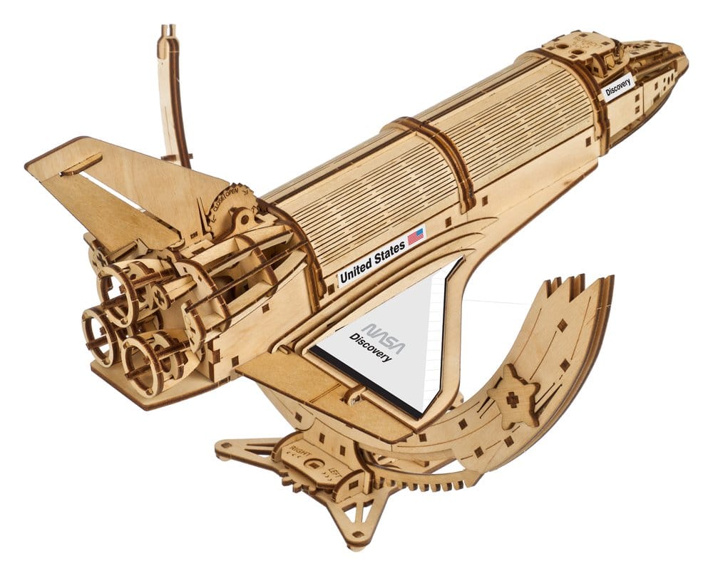 NASA Wooden Model Kit Space Shuttle Discovery