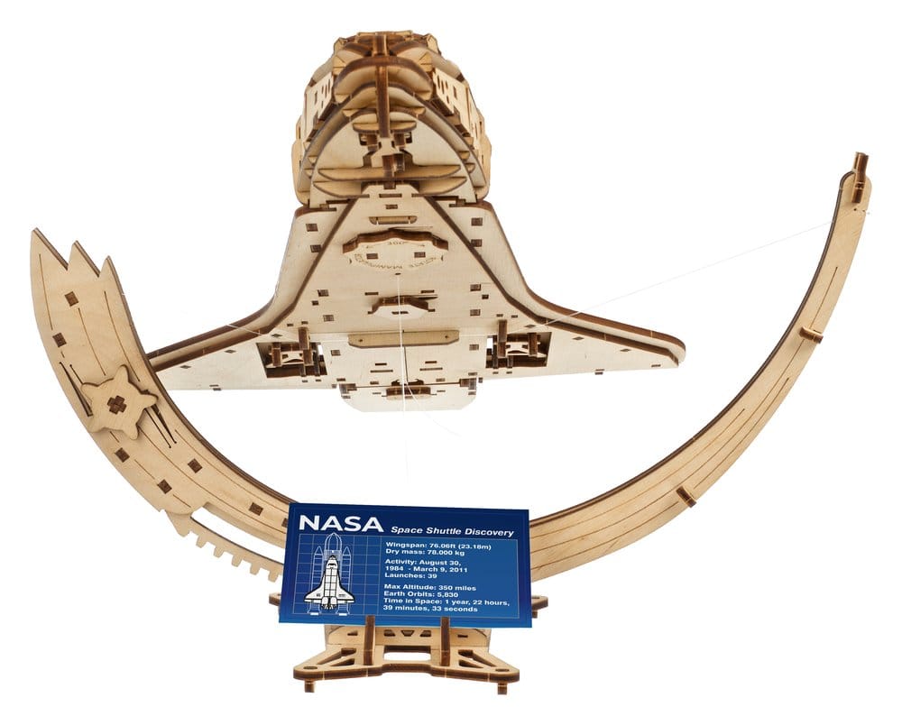 NASA Wooden Model Kit Space Shuttle Discovery